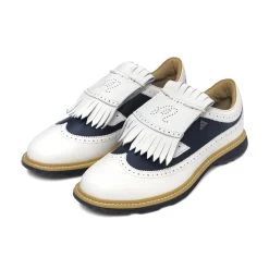 Malbon X Adidas MC87 Spikeless Golf Shoe (Mens Sizing) -Golf Essentials Shop 10082603 OFF WHITE JADE 5