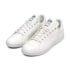 Malbon X Adidas Stan Smith Spikeless Golf Shoe (Mens Sizing) -Golf Essentials Shop 10084116 OFF WHITE NAVY 5