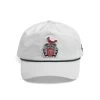 CARDINAL CREST STRUCTURED ROPE HAT