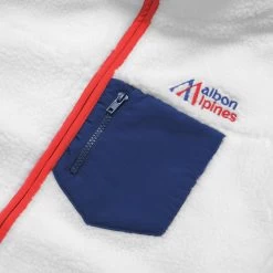 Golf & Ski Sherpa Jacket -Golf Essentials Shop GolfSkiFleeceJacketWhite2