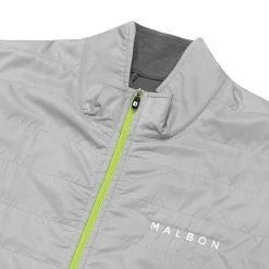 Malbon X Footjoy Full Zip Hybrid Jacket -Golf Essentials Shop M 29144 GREY 2