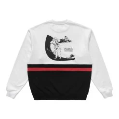 MALBON X PTM CREWNECK SWEATSHIRT 11 MALBON X PTM CREWNECK SWEATSHIRT -Golf Essentials Shop M 7913 PTM WHITE 4