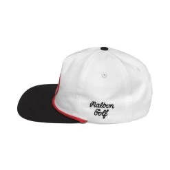 MALBON X PTM ROPE HAT -Golf Essentials Shop M 8216 PTM WHITE 2