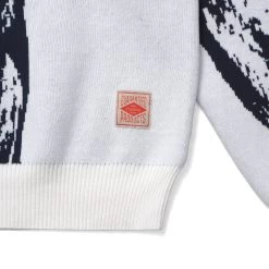 Casper Intarsia Knit -Golf Essentials Shop M 8270 SNOW 3