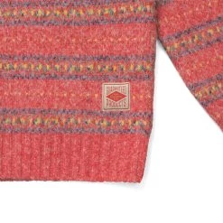 Platte Striped Knit -Golf Essentials Shop M 8271 RED 2