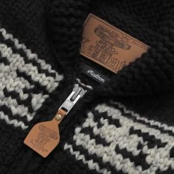 MALBON X KANATA KNITS BUCKETS JACKET -Golf Essentials Shop M 8491 BLK 2REV