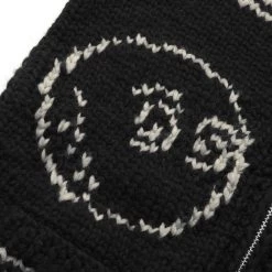 MALBON X KANATA KNITS BUCKETS JACKET -Golf Essentials Shop M 8491 BLK 3REV