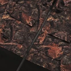 Malbon X 100 Thieves Woodsman Zip Off Windbreaker -Golf Essentials Shop M 8503 MLT 2