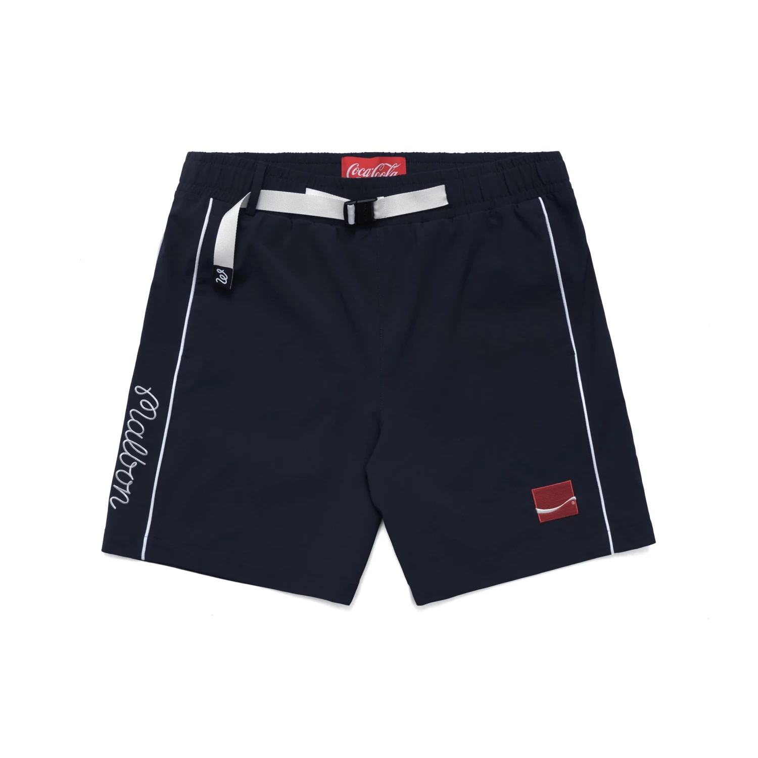 MALBON X COCA-COLA PANELED NYLON SHORT 1 MALBON X COCA-COLA PANELED NYLON SHORT