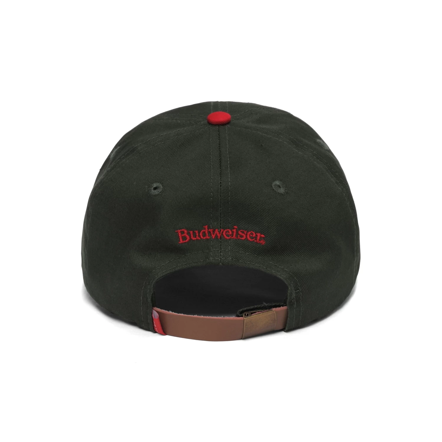 MALBON X BUDWEISER CRESTED STRAPBACK 3 MALBON X BUDWEISER CRESTED STRAPBACK - Image 3