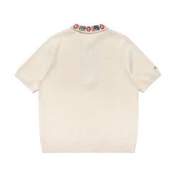 Laurent Jacquard Placket Polo -Golf Essentials Shop M 8605 IVR 4