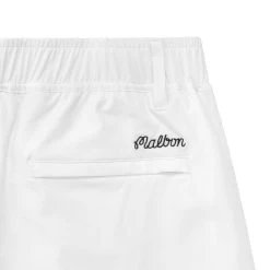 MALBON X PRINCE SCOOTER SHORT 9 MALBON X PRINCE SCOOTER SHORT -Golf Essentials Shop M 8795 WHT 3