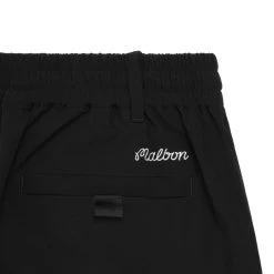 MALBON X PRINCE ASTOR CARGO PANT -Golf Essentials Shop M 8796 BLK 3