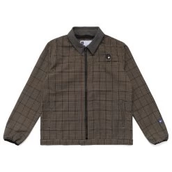 MALBON X 686 CADDIE PERFORMANCE JACKET -Golf Essentials Shop M3FAJKT173 DUNE 2