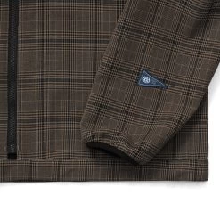 MALBON X 686 CADDIE PERFORMANCE JACKET -Golf Essentials Shop M3FAJKT173 DUNE 4