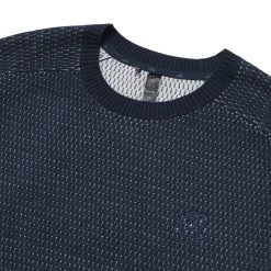 Malbon X Adidas Primeknit Crew -Golf Essentials Shop MalbonxAdidasPrimeknitCrewNavy2