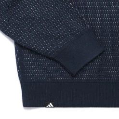 Malbon X Adidas Primeknit Crew -Golf Essentials Shop MalbonxAdidasPrimeknitCrewNavy3
