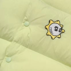 Malbon X GLOGANG PUFFER VEST -Golf Essentials Shop MalbonxGloryboyzBubbleVestGreen2