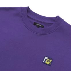 Golf & Ski Crewneck -Golf Essentials Shop MalbonxGolfSkiAlpineCrewneckPurple2