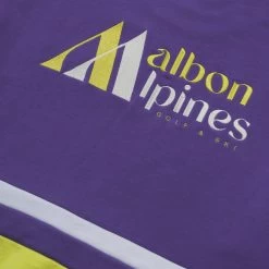 Golf & Ski Crewneck -Golf Essentials Shop MalbonxGolfSkiAlpineCrewneckPurple3