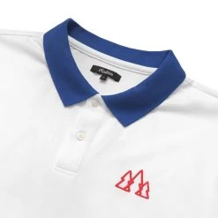 Golf & Ski Rugby Long Sleeve Polo -Golf Essentials Shop MalbonxGolfSkiRugbyPoloWhite2
