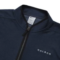 Malbon X Nike Dri-FIT Victory Half Zip 6 Malbon X Nike Dri-FIT Victory Half Zip -Golf Essentials Shop MalbonxNikeDriFitVictoryBucketsHalfZipNavy2