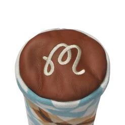 Malbon X Seamus Rancho Arroyo Driver Headcover 5 Malbon X Seamus Rancho Arroyo Driver Headcover -Golf Essentials Shop MalbonxSeamusDriverCoverAqua3