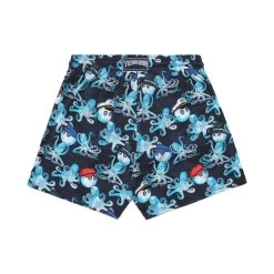 Malbon X Vilebrequin Moorise Swim Trunk 7 Malbon X Vilebrequin Moorise Swim Trunk -Golf Essentials Shop MalbonxVilebrequinMoonriseSwimTrunkBlue4