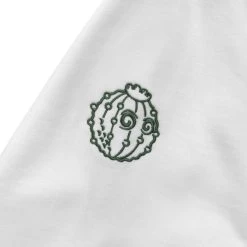 MALBON X WASTE MANAGEMENT Fleece 1/2 Zip -Golf Essentials Shop MalbonxWMFleeceHalfZipWhite3