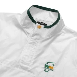 MALBON X WASTE MANAGEMENT Nylon Popover Jacket 7 MALBON X WASTE MANAGEMENT Nylon Popover Jacket -Golf Essentials Shop MalbonxWMNylonPopoverJacketWhite2