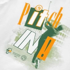 MALBON X WASTE MANAGEMENT Pitch In T-Shirt -Golf Essentials Shop MalbonxWMPitchInTShirtWhite2