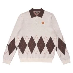 SELMA LONG SLEEVE KNIT POLO
