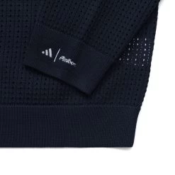 Malbon X Adidas Crewneck Sweatshirt -Golf Essentials Shop TM4556S24M NAVY 3