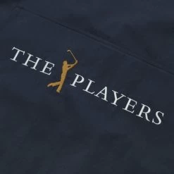 MALBON X THE PLAYERS FISHING VEST -Golf Essentials Shop ThePlayersCottonTwillFishingVestNavy3