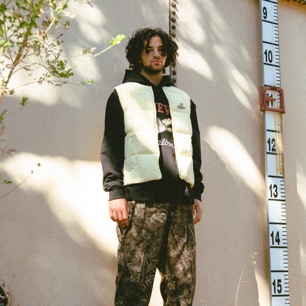 Malbon X 100 Thieves Flintlock Puffer Vest 2 Malbon X 100 Thieves Flintlock Puffer Vest - Image 2