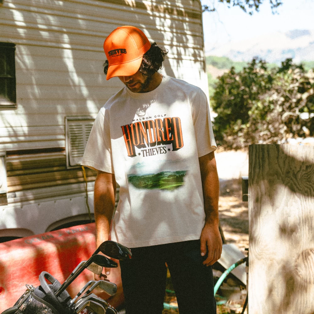 Malbon X 100 Thieves Horizon Tee 2 Malbon X 100 Thieves Horizon Tee - Image 2