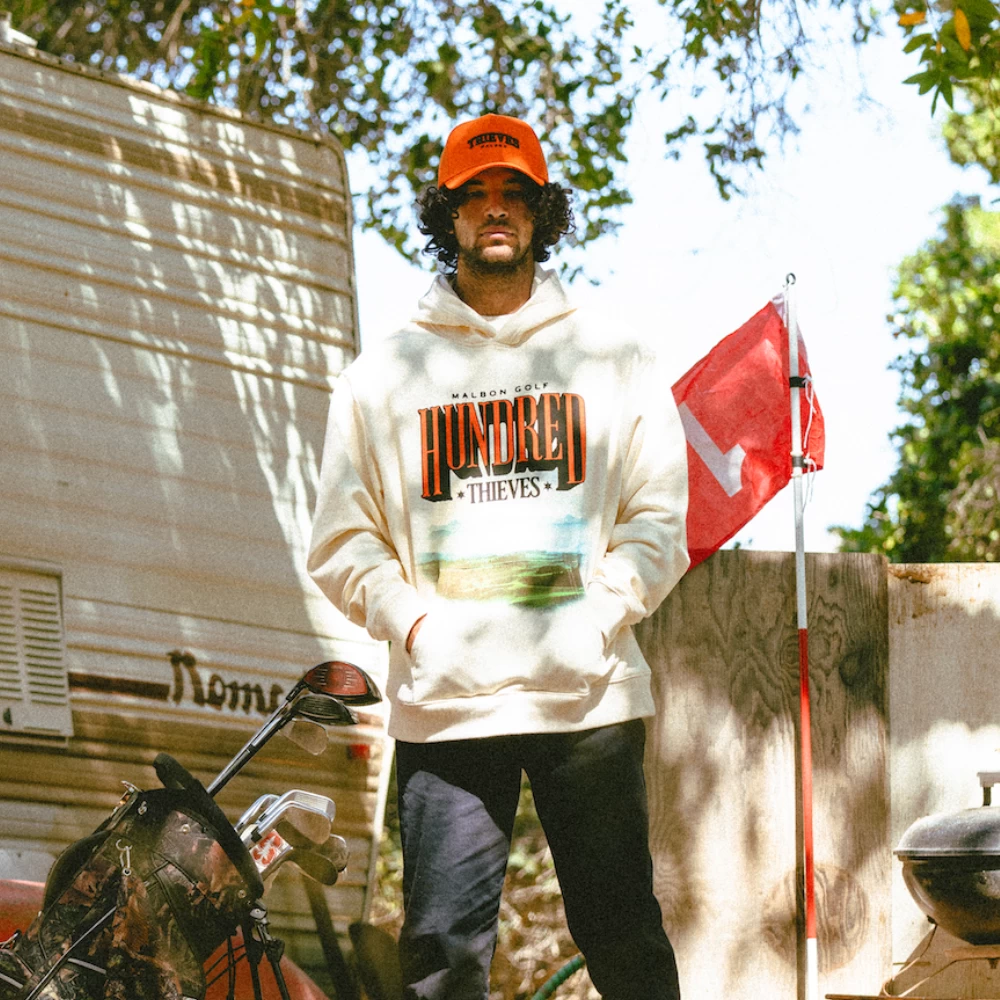 Malbon X 100 Thieves Horizon Hoodie 2 Malbon X 100 Thieves Horizon Hoodie - Image 2