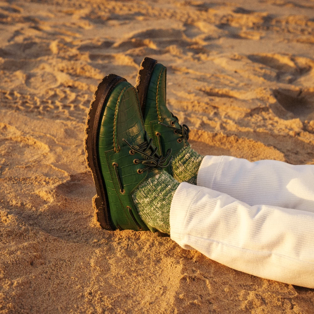 Malbon X Sperry Vibram Lug 3-Eye (MENS) 2 Malbon X Sperry Vibram Lug 3-Eye (MENS) - Image 2