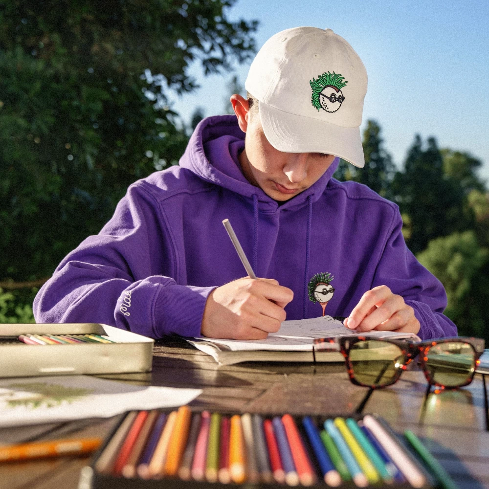 Malbon X Youth On Course Mohawk Buckets Dad Hat 2 Malbon X Youth On Course Mohawk Buckets Dad Hat - Image 2