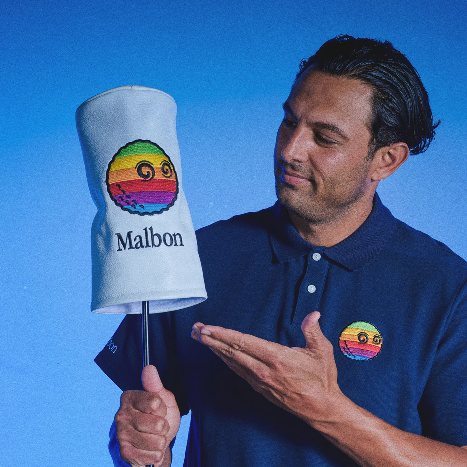 Malbon X Beams Rainbow Driver Cover 2 Malbon X Beams Rainbow Driver Cover - Image 2