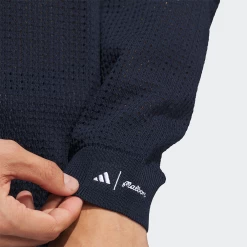 Malbon X Adidas Crewneck Sweatshirt -Golf Essentials Shop bluesweater3