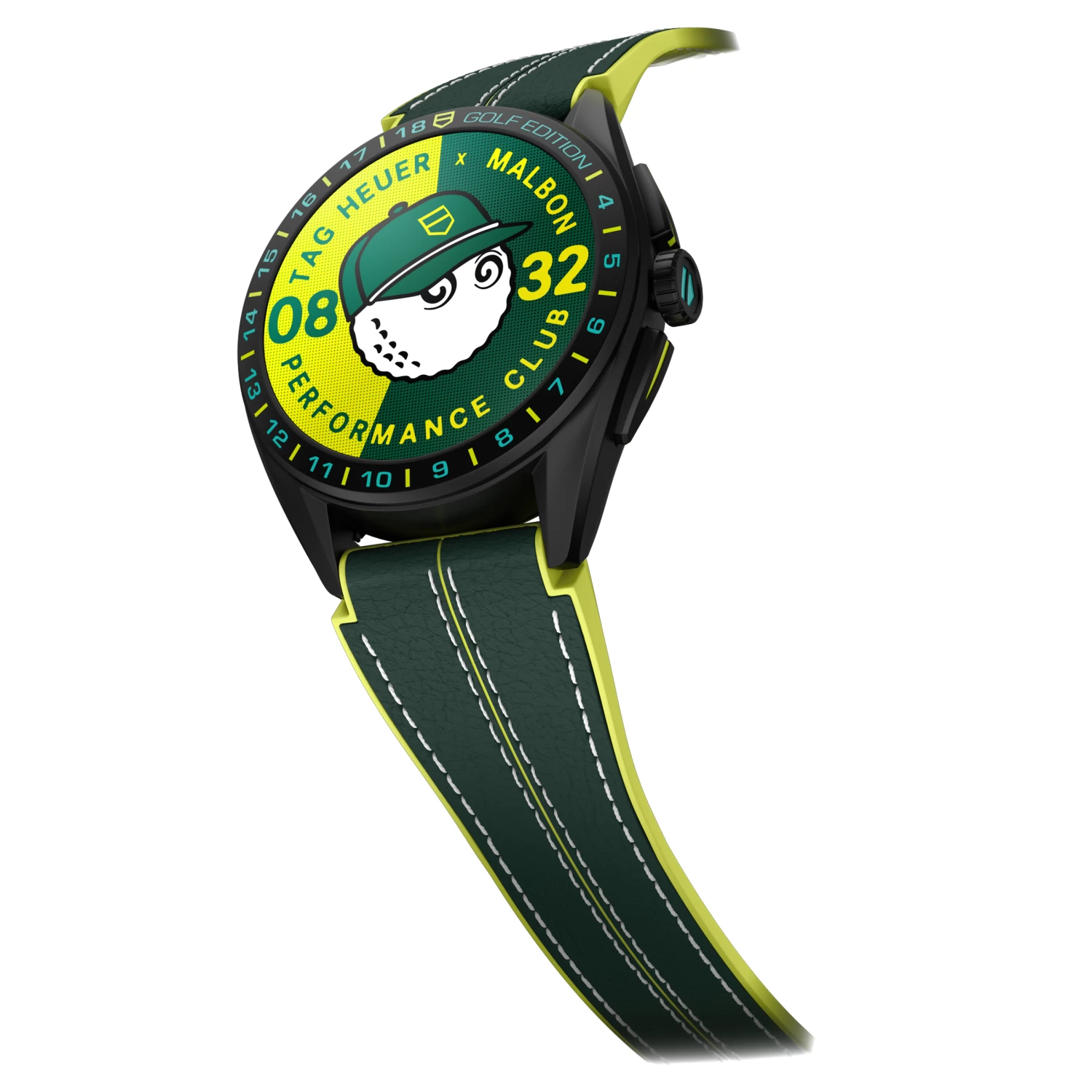 TAG HEUER CONNECTED CALIBRE E4 45 MM X MALBON GOLF EDITION 6 TAG HEUER CONNECTED CALIBRE E4 45 MM X MALBON GOLF EDITION - Image 6