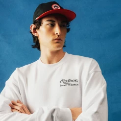 MALBON X PTM CREWNECK SWEATSHIRT 10 MALBON X PTM CREWNECK SWEATSHIRT -Golf Essentials Shop whitecrew3